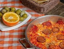 سوسیس تخم مرغ یکنفره